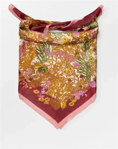 Beck Söndergaard - Corallo Taby Sia Tørklæde - Pompeian red